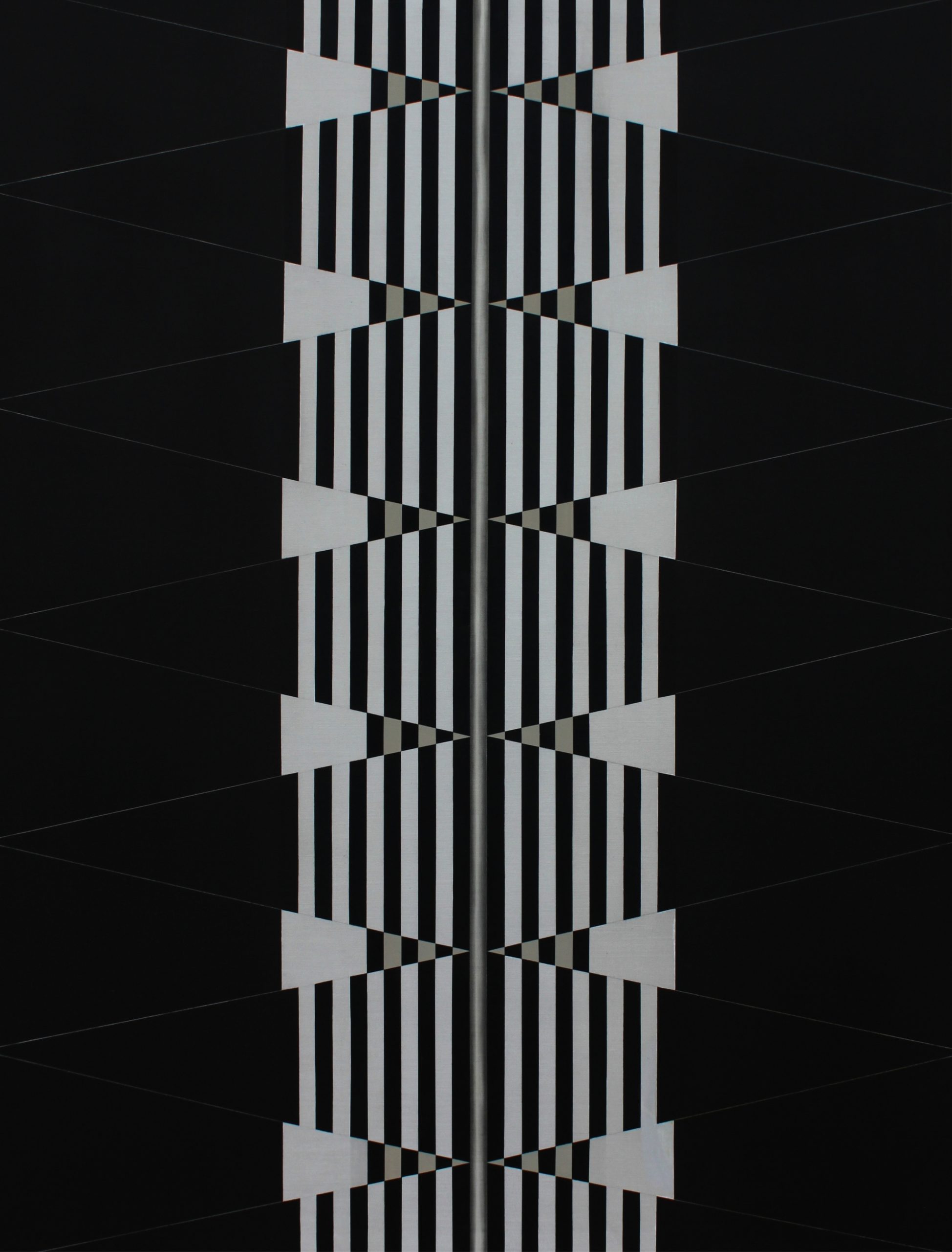 PATTERN NEGRO. .2023. Acrilico sobre lino. 114 x 146 cm